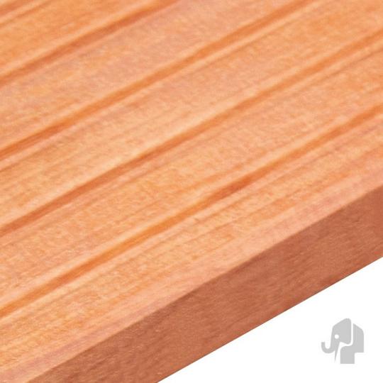 Elephant vlonderplank Mukulungu hardhout 2,5 x 14,5 x 335 cm – groeven profiel / vlak geschaafd