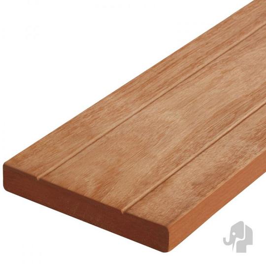 Elephant vlonderplank Kapur hardhout 2,8x19x395 cm – duurzaam en stijlvol terras