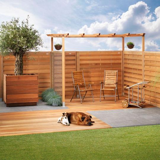 Elephant vlonderplank Bangkirai hardhout 2,8x19x490 cm – vlak geschaafd met 2 V-groeven