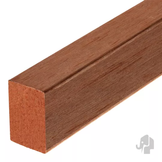 Elephant geschaafde onderbalk hardhout FSC 4x6x430 cm gevingerlast (extra recht)