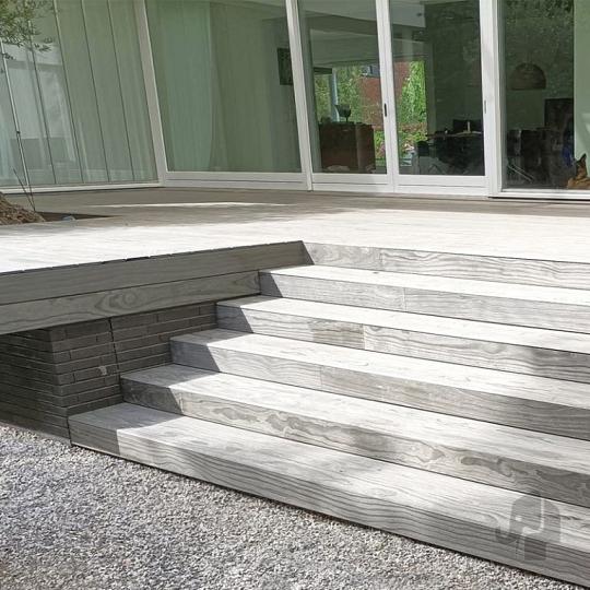 Elephant vlonderplank (clip) Accoya Gray FSC 2,1 x 14 cm