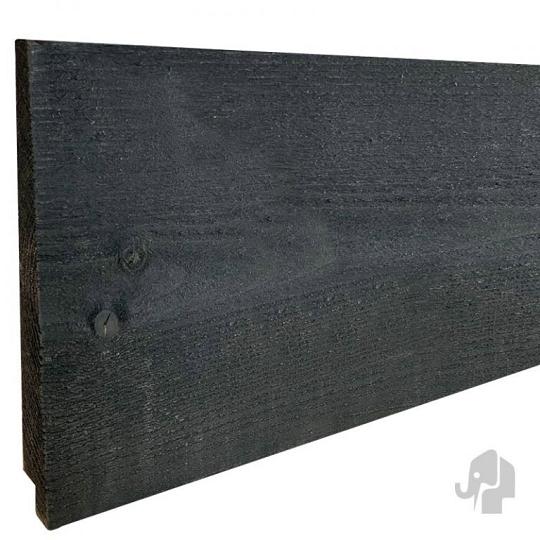 Elephant Zweeds Rabat Verduurzaamd Vuren FSC – Dekkend Zwart Geverfd