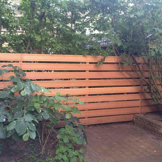 Elephant schuttingplank Almendrillo FSC hardhout 1,6x14,5x305 cm – ge-olied