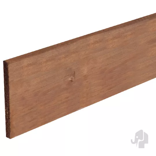 Elephant Schuttingplank Bruin Verduurzaamd Grenen FSC – 1,5 x 16 x 200 cm