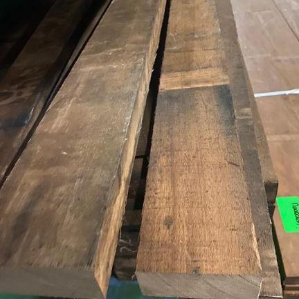 Elephant balk gezaagd Angelim Vermelho FSC hardhout 5x15x400 cm – duurzaam, sterk en ideaal voor bui