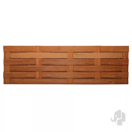 Elephant vlechtmat duurzaam hardhout (klasse I) 60x250 cm – Ideaal voor waterkering