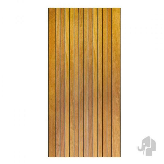 Elephant Tuindeur Stripes Black Hardhout FSC – 4,5x100x180 cm