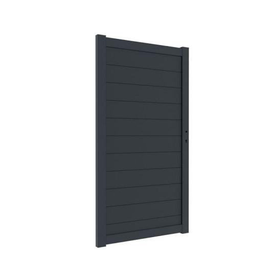 Boston alu poort 98x183 cm RAL7016