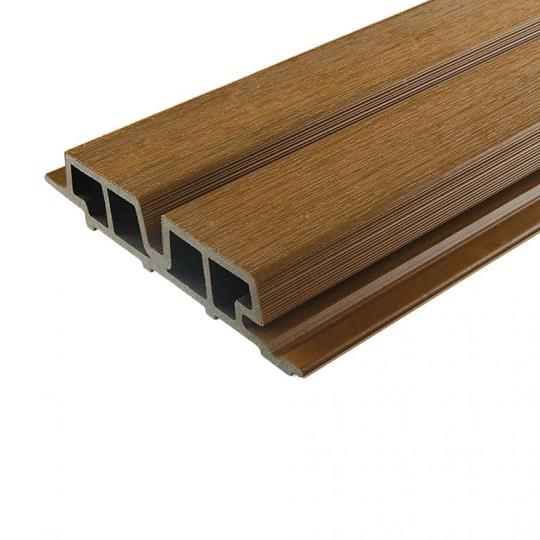 WPC WEO60 Fiberdeck Gardenwall Teak – gevel- en tuinscherm plank 3,3x17x390 cm (wb 140 mm) FSC 100%