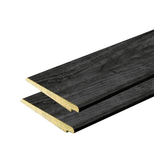 Zweeds Rabat Zwart – 1,2 x 2,6 x 18 x 400 cm | Duurzaam én stijlvol voor elke buitenruimte