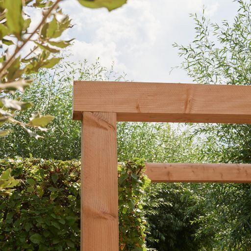 Douglas paal geschaafd 14,5x14,5x300 cm – duurzaam, sterk en stijlvol voor elke buitenconstructie