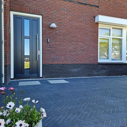 Waalformaat strak 20x5x6 cm antraciet komo