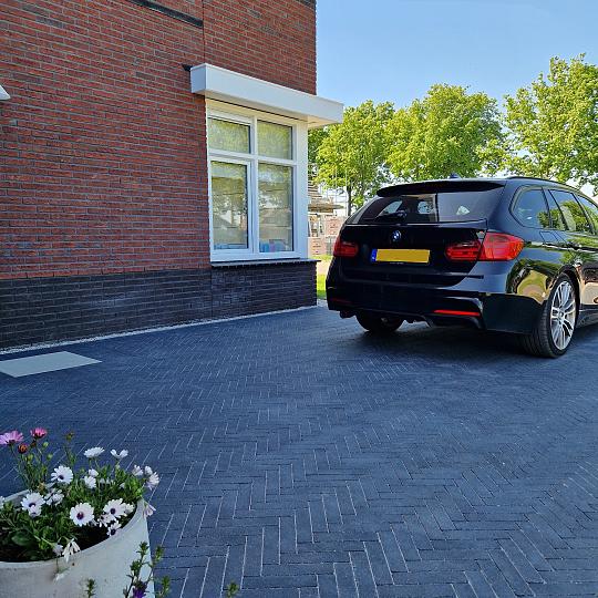 Waalformaat strak 20x5x6 cm antraciet komo