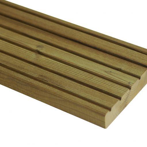 Thermogarant Vuren Loopdekdeel 2,6 x 14 x 540 cm – Duurzaam, stabiel en klaar voor intensief gebruik