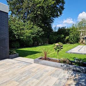 H2O Comfort Square 40x80x5 cm Desert Rock – Stijlvolle Steen voor een Moderne Tuin