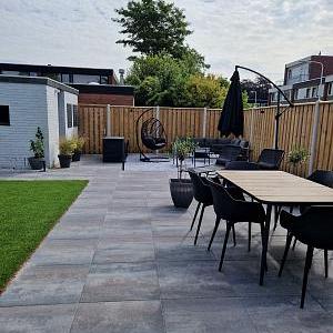 H2O Comfort Square 60x60x4 cm Ocean – Stijlvolle steen voor tuin en terras