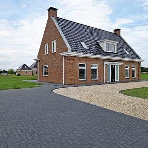 Patio Brick 6 cm Black TOP KOMO – Strakke en Duurzame Bestrating