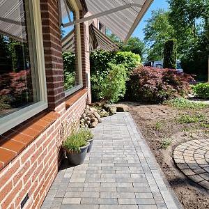 Patio Brick Dikformaat XL 28x7x8 cm ocean – Tijdloze en Duurzame Sierbestrating