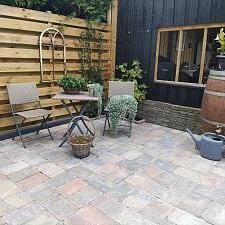 Stonique Trommelsteen 20x30x6 cm Oud Bruin – Stijlvolle Natuursteen voor Tuin en Oprit