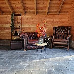 Stonique Trommelsteen 20x30x6 cm oud drachten– Stijlvolle Natuursteen voor Tuin en Oprit