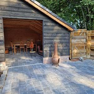Stonique Trommelsteen 20x30x6 cm oud drachten– Stijlvolle Natuursteen voor Tuin en Oprit