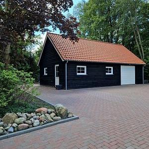 Stonique trommel betonstraatsteen 6 cm groningerbruin– tijdloze uitstraling en sterke kwaliteit