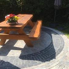 Stonique Trommelsteen Dikformaat 8 cm Antraciet