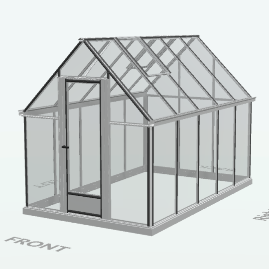 Euro Rustiq 2.36 x 3.80 aluminium