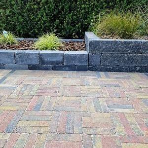 Stonique trommelsteen waalformaat 7 cm oud bont – stijlvolle bestrating met karakter