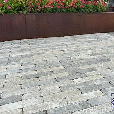 Stonique trommelsteen waalformaat 7 cm oud heeg – stijlvolle bestrating met karakter