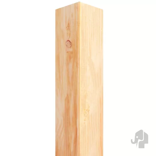 Elephant gezaagde paal Douglas PEFC 7x7x270 cm ongepunt – duurzaam, sterk en ideaal voor elke buiten