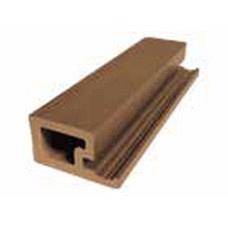 Strartprofiel cladding , Dark teak  2,6 cm x 5,0 cm x 290 cm