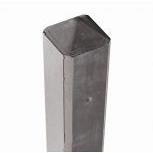 Beton T-paal metallic gecoat 10x10x275 cm – duurzame steunpaal voor elke schutting