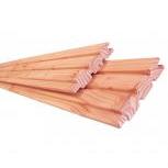 Sleufpaal Houtpakket Douglas Tripple Dubbelzijdig – Inclusief Afdekkap (10 st.) | 28x195x224 cm