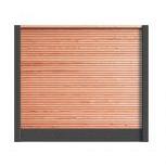 Beton Sleuf tussenpaal 10x10x270 Antraciet – Stevig, stijlvol en duurzaam