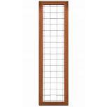 Draadscherm Bangkirai. Kader 180x60 cm