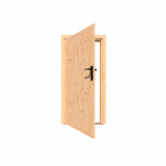 Enkele deur Rechtsdraaiend Douglas Dicht