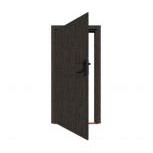 Enkele Deur Linksdraaiend Zwart Dicht