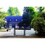 Poort compleet enkel groen 160×100 cm – stijlvol, sterk en onderhoudsvriendelijk