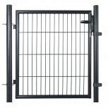 Poort compleet enkel antraciet 200×100 cm – stijlvol, sterk en onderhoudsvriendelijk