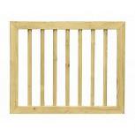 Vuren Deur Recht Kader – 80×100×67 cm: Duurzame kwaliteit voor elke ruimte