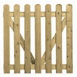 Vuren Deur Relief Rond – 100×100×60 cm: Stijlvolle Deuroplossing met Natuurlijke Uitstraling