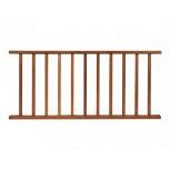 Bangkirai Spijlen hek 100x180  cm – Duurzaam, stijlvol en onderhoudsarm
