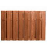 Scherm Bangkirai Deluxe Recht-Verticaal 120×180 cm – Duurzaam, stijlvol en tijdloos