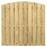 Scherm Vuren Carpentier Geïmpregneerd Toog-Verticaal – 19 Planken, 180x180 cm