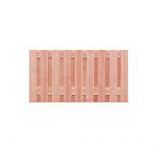 Scherm Coloured Wood Geschaafd – 19 Planks, 130×180 cm