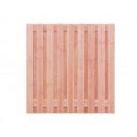 Scherm Coloured Wood Geschaafd – 19 Planks, 180×180 cm