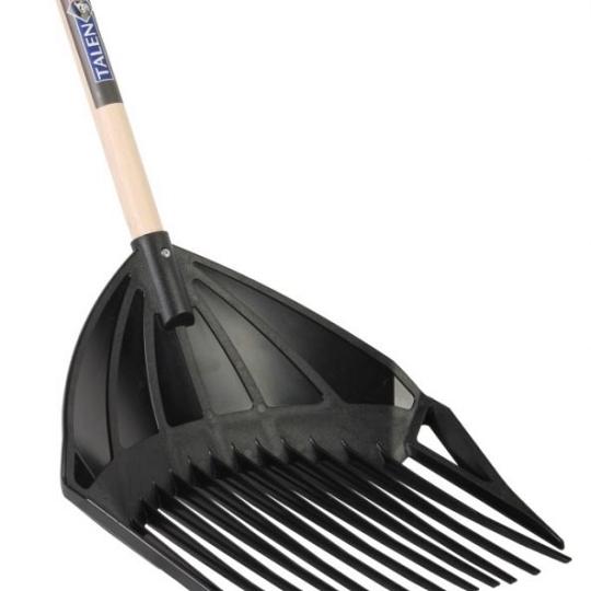 Talen Tools – Multihark – 3-in-1 – Kunststof – Essenhouten steel – 140 cm