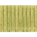 Scherm Vuren bij Beton – 21 Planks, 130x180 cm