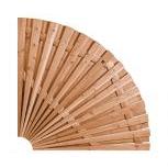 Waaier Dubbel Glad 180 cm